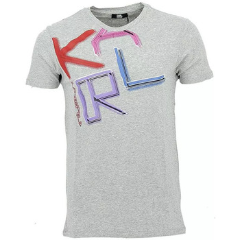 Vêtements Homme T-shirts & Polos Karl Lagerfeld Tee-shirt Gris