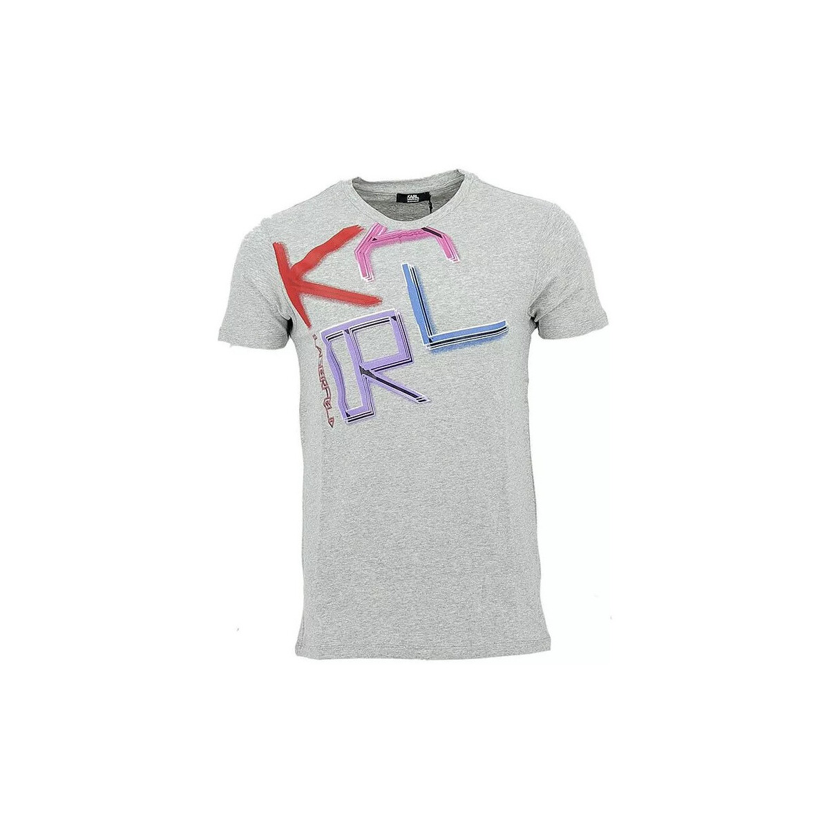 Vêtements Homme T-shirts & Polos Karl Lagerfeld Tee-shirt Gris