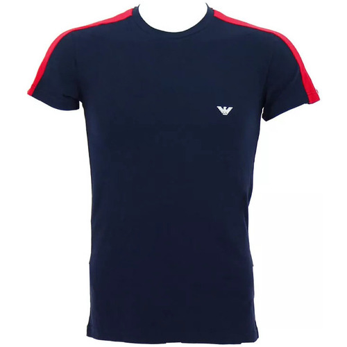 Vêscreen Homme T-shirts & Polos Emporio Armani cargo-pocket polo shirt Tee-shirt Bleu
