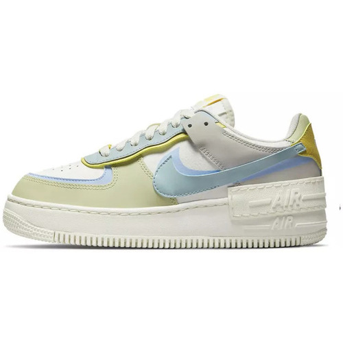 Chaussures Femme Baskets basses USA Nike AIR FORCE 1 LO SHADOW Blanc