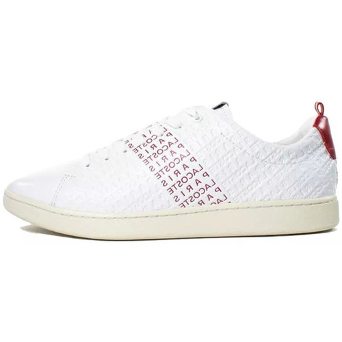 Chaussures Homme Baskets basses Lacoste Synthetic CARNABY EVO 119 9 SMA Blanc