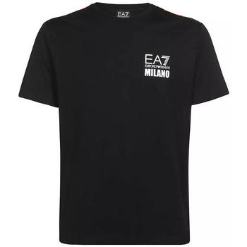 Vêtements Homme T-shirts & Polos Ea7 Emporio Armani Regular-Fit Tee-shirt Noir