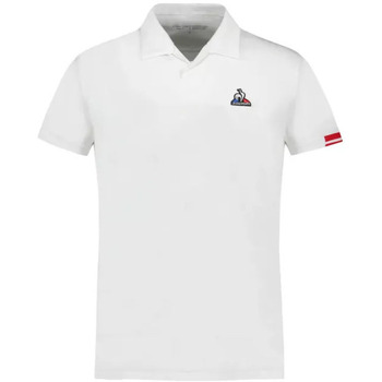 Vêtements Homme T-shirts & Polos Le Coq Sportif Heritage Blanc