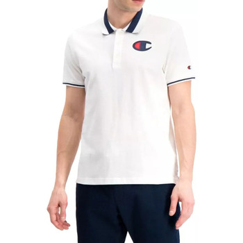 Vêtements Homme T-shirt Logo Blanc Champion Polo Blanc