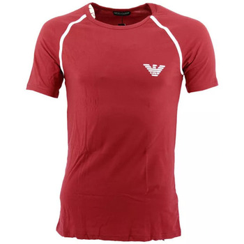 Vêtements Homme T-shirts & Polos loose fitting trousers emporio armani trousers Tee-shirt Rouge