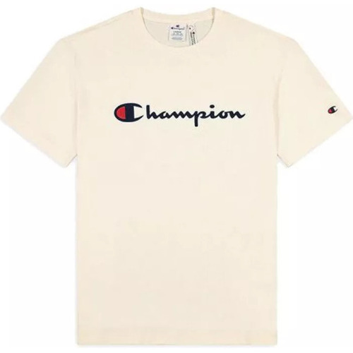 Vêtements Homme T-shirt Logo Blanc Champion CREWNECK Blanc