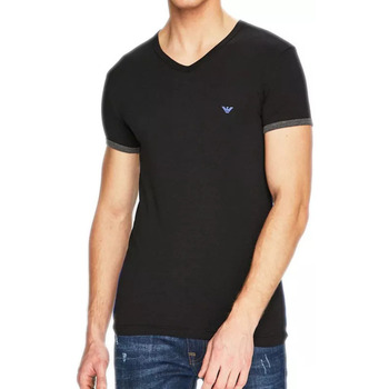 Vêtements Homme T-shirts & Polos EMPORIO ARMANI Italiana T Shirtni Tee-shirt Noir