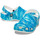 Chaussures Enfant Mules Crocs Sabot  CLASSIC POOL PARTY Junior Bleu