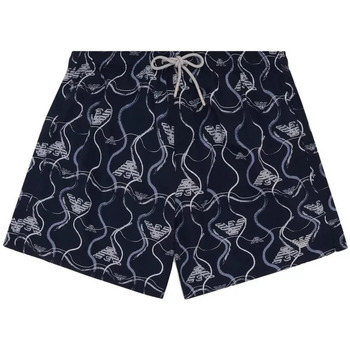 Vêtements Homme Shorts / Bermudas Ea7 Emporio Satchels Armani BEACHWEAR Bleu