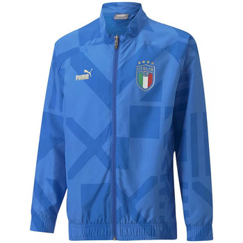 Puma FIGC Italie Home Prematch Junior Bleu