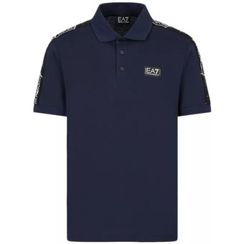 Vêtements Homme T-shirts & Polos Ea7 Emporio Gio ARMANI Polo Bleu