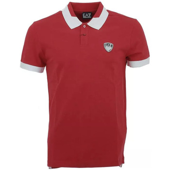 Vêtements Homme T-shirts & Polos Ea7 Emporio Bolsa Armani Polo Rouge