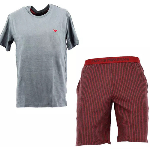 Vêtements Homme Pantalons de survêtement Ea7 Emporio patch Armani Pyjama Gris