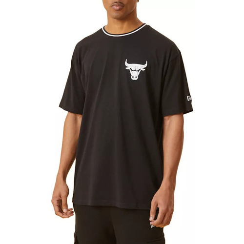 Vêtements Homme T-shirts Boys & Polos New-Era DISTRESSED Oversize Chicago Bulls Noir