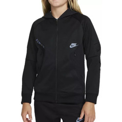 Vêtements Enfant Sweats Nike bright AIR MAX FZ Noir