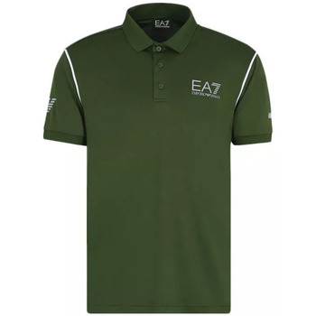 Vêtements Homme T-shirts & Polos Ea7 Emporio Armani M662 Polo Vert