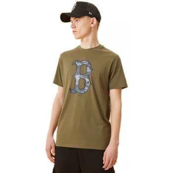 Vêtements Homme Dream in Green New-Era MLB SEASONAL INFILL BOSRED Vert