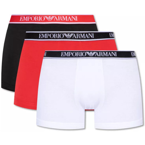 Sous-vêtements Homme Boxers Ea7 Emporio ARMANI VISIBILITY PACK 3 BOXER Multicolore
