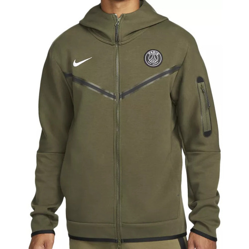 Nike PSG Tech Fleece Windrunner Vert - Vêtements Vestes de survêtement  Homme 108,00 €