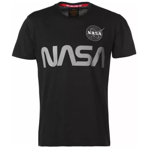 Vêtements Homme Tous les sacs homme Alpha NASA REFLECTIVE Noir