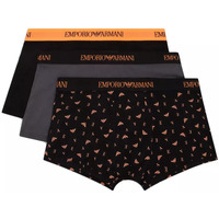 Sous-vêtements cotton Boxers Ea7 Emporio Armani Pack de 3 Noir