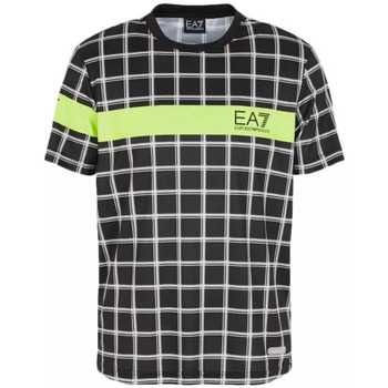 Vêtements Homme T-shirts & Polos Ea7 Emporio Calf Armani Tee-shirt Noir