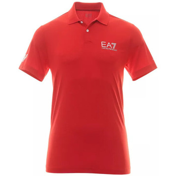 Vêtements Homme T-shirts & Polos Ea7 Emporio Armani crossbody Polo Rouge