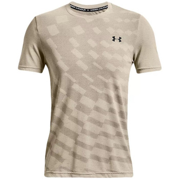 Vêtements Homme T-shirts & Polos Under Armour Micro SEAMLESS RADIAL Marron