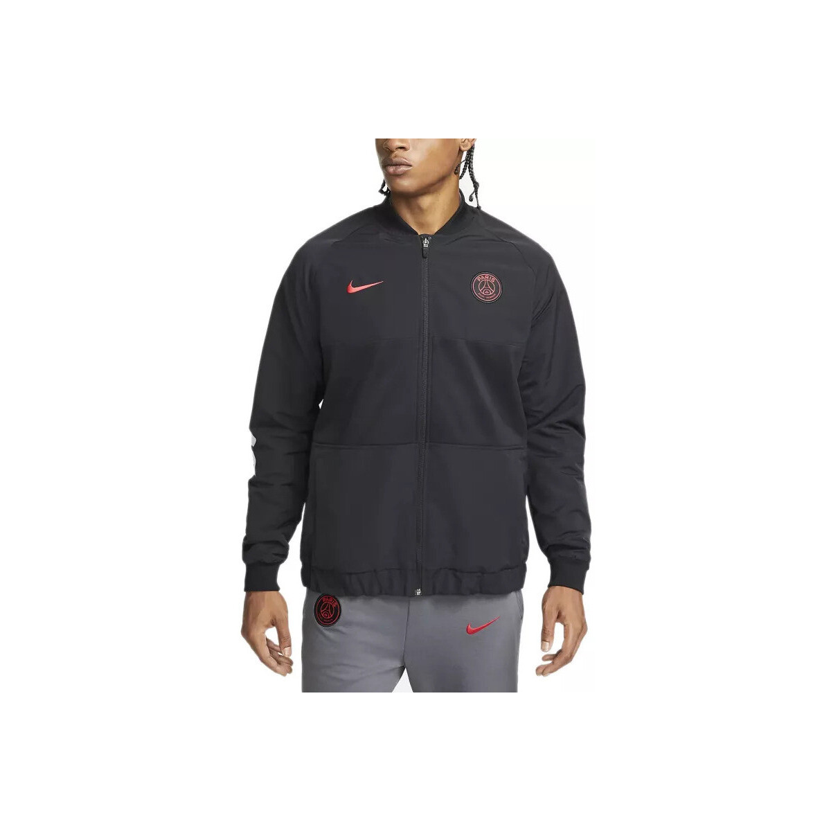 Vêtements Homme Vestes de survêtement Nike PSG CL Noir