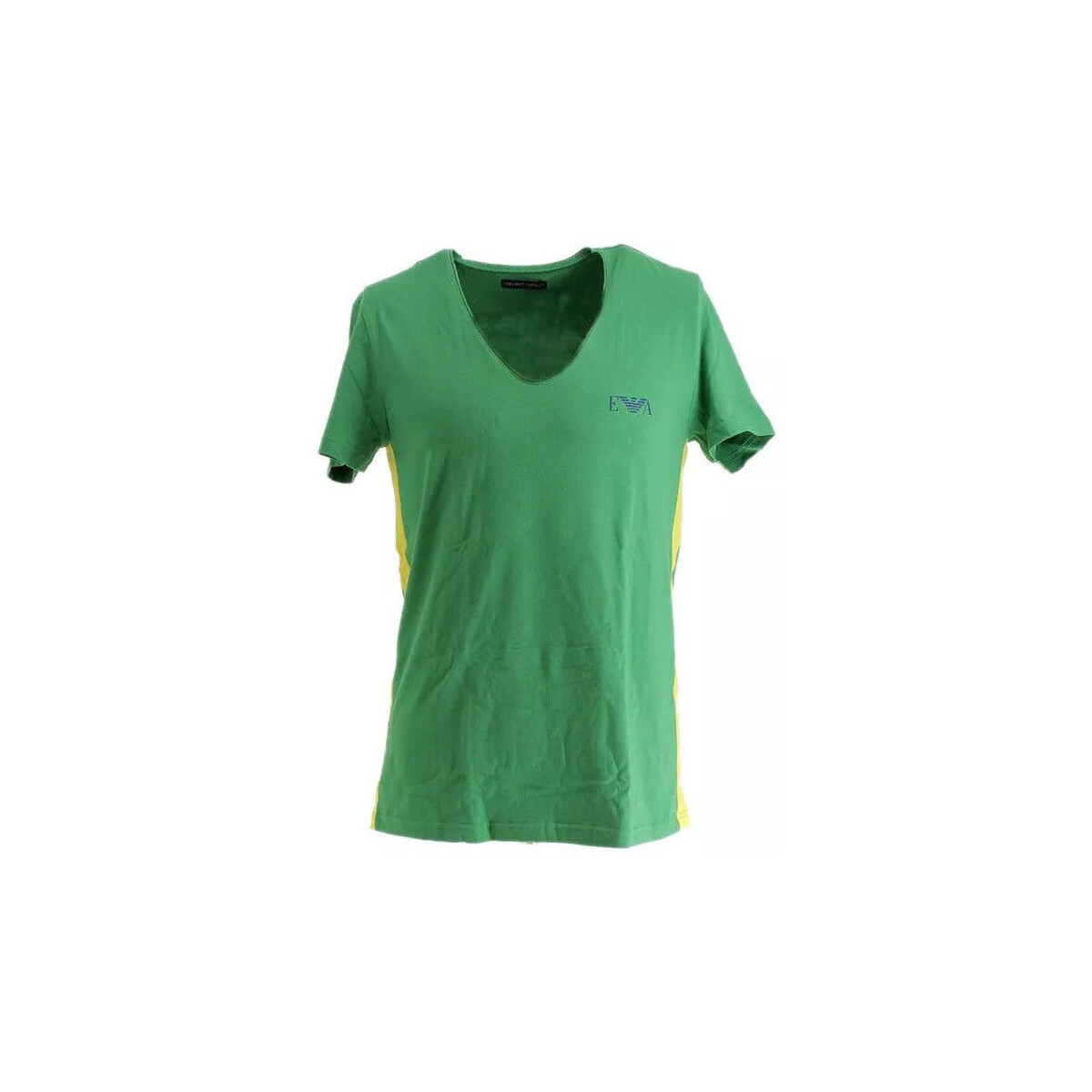 Vêtements Homme T-shirts & Polos Ea7 Emporio Armani V-NECK Vert