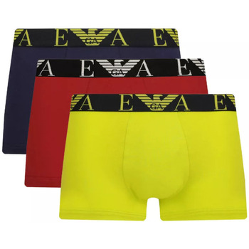 Sous-vêtements Homme Boxers Ea7 Emporio straight-leg Armani Pack de 3 Multicolore
