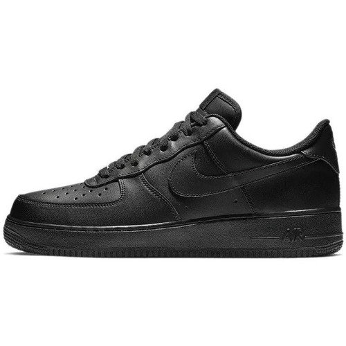 Chaussures Homme Baskets basses Nike more AIR FORCE 1 '07 Noir