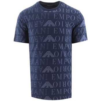 Vêtements Homme T-shirts & Polos Ea7 Emporio giorgio Armani LONGWEAR Bleu