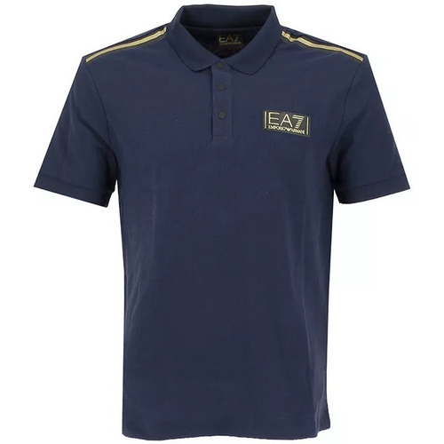 Vêtements Homme T-shirts & Polos Ea7 Emporio Armani Special Polo Bleu