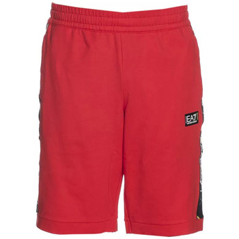 Vêtements Homme Shorts / Bermudas trainers ea7 emporio armani x8x094 xk239 q272 white harbor mist Short Rouge