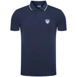 Vêtements Homme T-shirts & Polos Ea7 Emporio Armani Y068E Polo Bleu