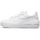 Chaussures Baskets basses Nike AIR FORCE PLATFORME Blanc