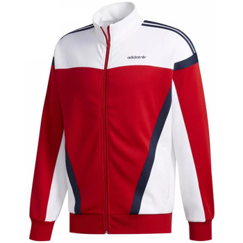 adidas Originals CLASSICS Rouge - Vêtements Vestes de survêtement Homme  48,60 €
