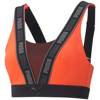 Vêtements Femme Fitness / Training Puma Brassière de sport  HIGH IMPACT FAST Orange