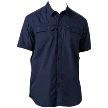 Vêtements Homme Chemises manches courtes Columbia Tops / Blouses à manches courtes Bleu