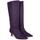 Chaussures Femme Bottes Rideaux / stores I23133 Violet