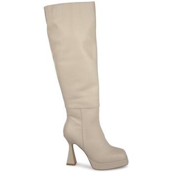 Chaussures Femme Bottes Bougeoirs / photophores I23280 Blanc