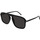 Montres & Bijoux Homme Czarne okulary przeciwsłoneczne od Saint Laurent SL 590 Lunettes de soleil, Noir/Noir, 57 mm Noir