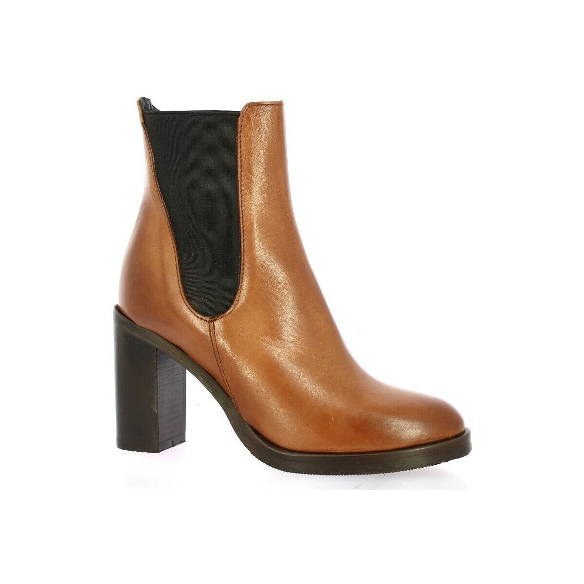 Chaussures Femme Boots Paoyama Boots cuir Marron