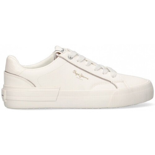 Chaussures Femme Baskets mode Pepe jeans 70423 Blanc