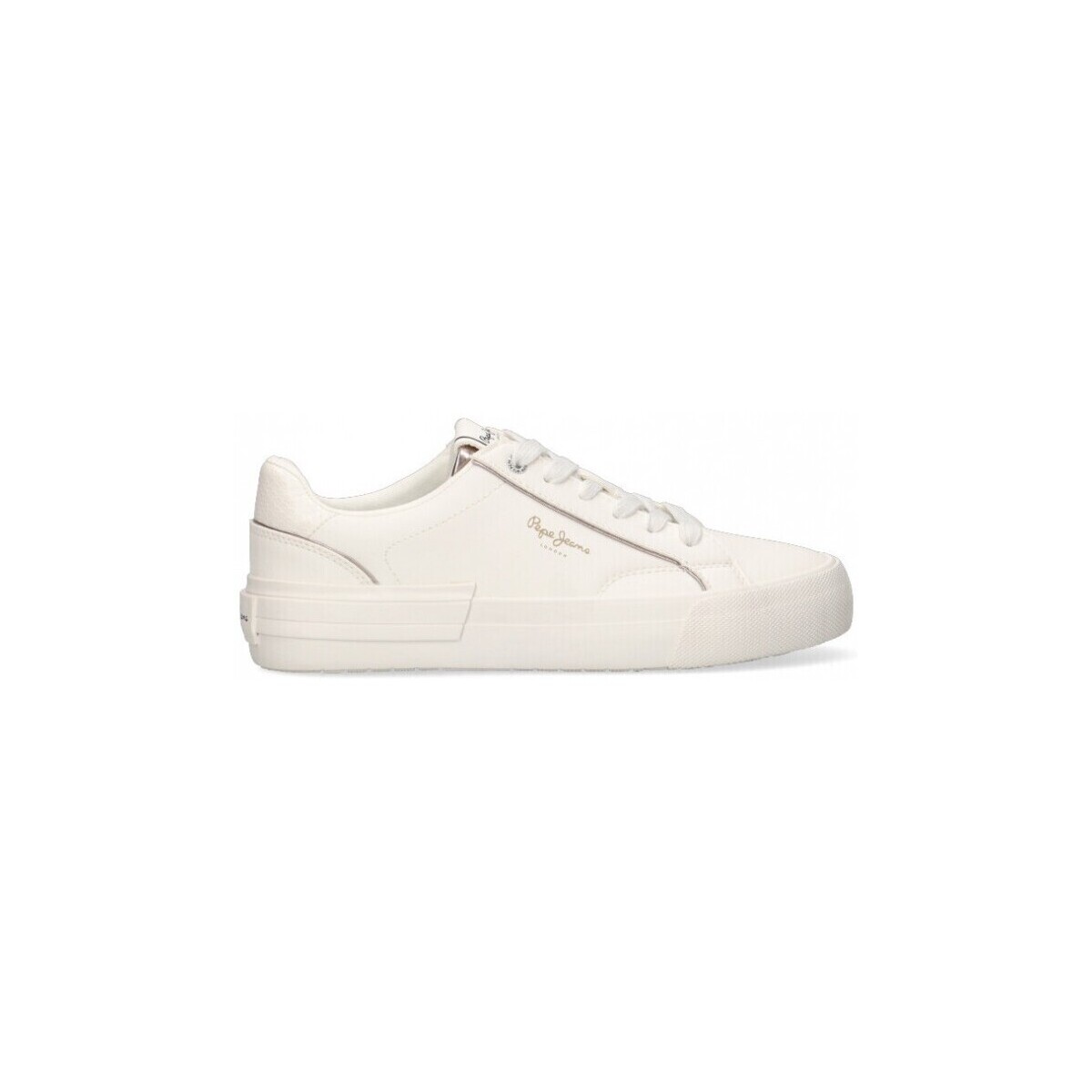 Chaussures Femme Baskets mode Pepe jeans 70423 Blanc