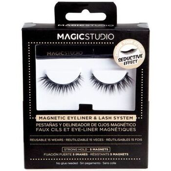 Beauté Femme Mascaras Faux-cils Magic Studio - Seductive Effect Faux cils & eyeliner mag... Noir