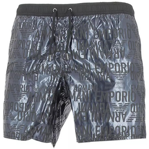 Vêtements Homme Maillots / Shorts de bain trainers emporio armani x3x126 xn029 q495 blk blk blk platino Short de bain Bleu