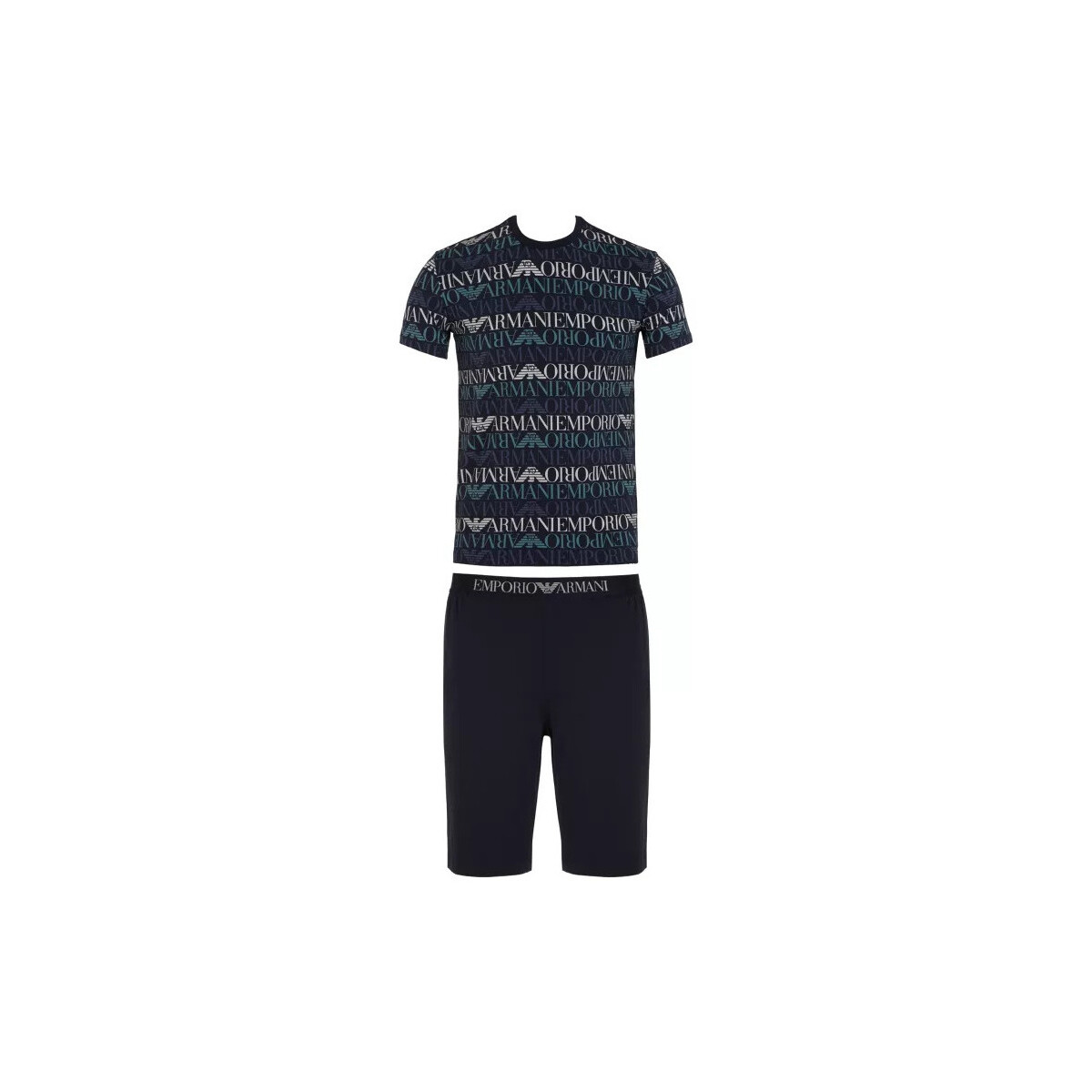 Vêtements Homme Pyjamas / Chemises de nuit Ea7 Emporio Armani KNITTED Bleu