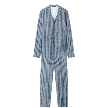 Vêtements Homme Pyjamas / Chemises de nuit Ea7 Emporio logo-embroidered ARMANI Pyjama Gris